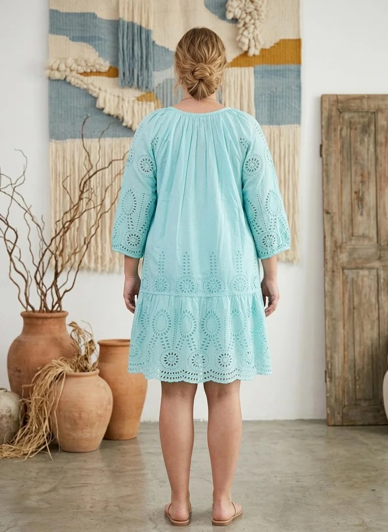 Alaya Women   Cotton Midi Dress -AL3709