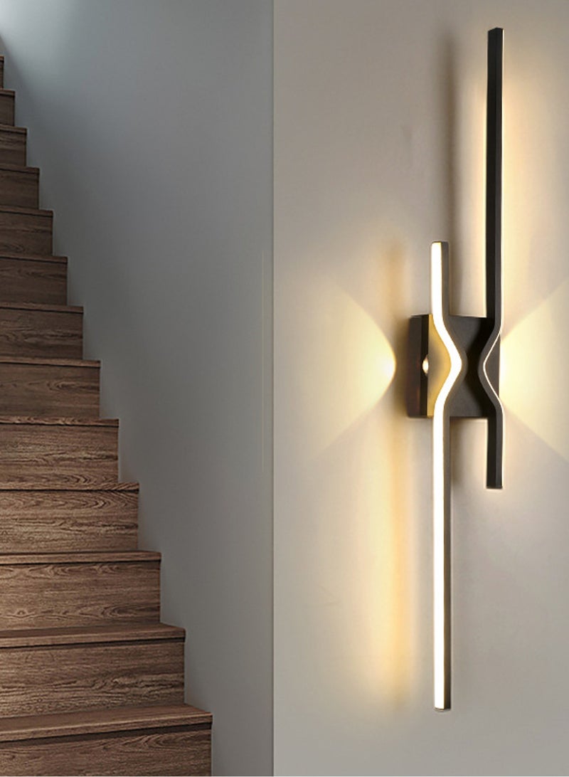 لوبيتيز ( ضوء دافئ 80cm ) الحديثة الجدار مصباح الأجهزة المنزلية نمط الشمال لومن طويلة تحسين المنزل غرفة نوم مطعم التلفزيون الجدار مصباح / الجدار مصباح - Image 3