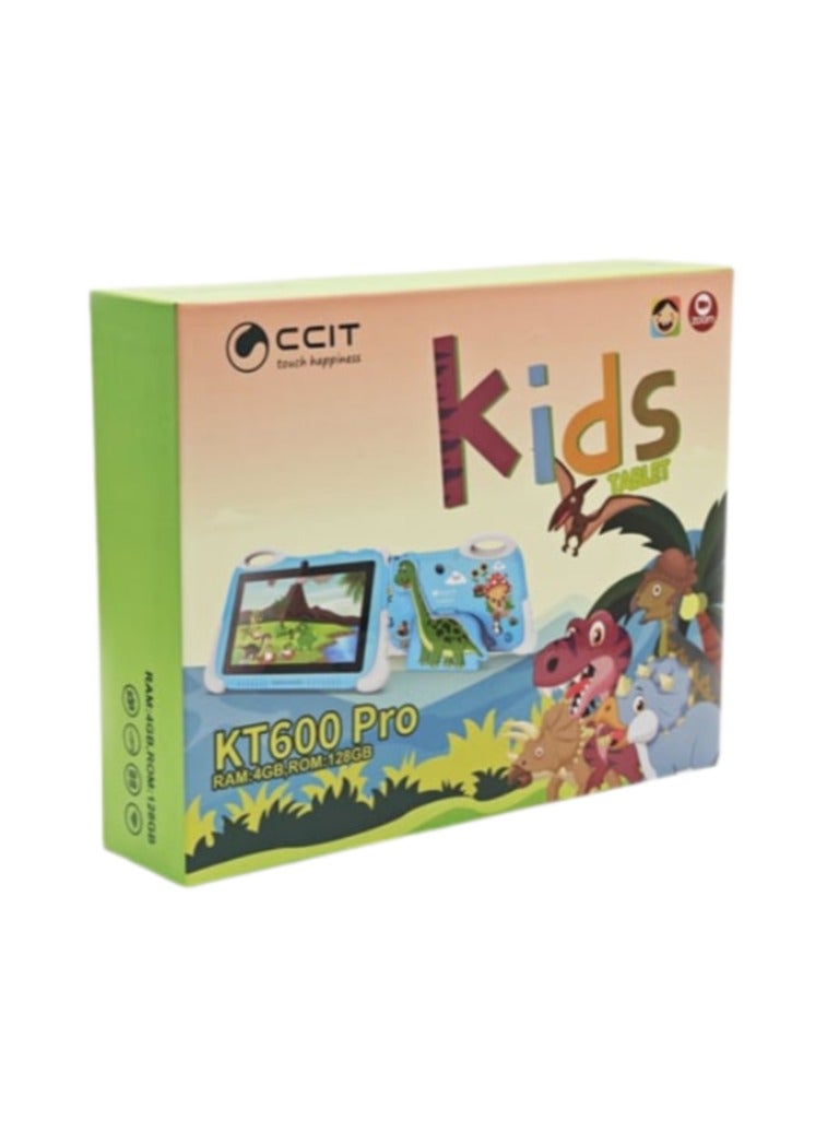 CCIT KT600 Pro 10.1-Inch Android Tablet | 8GB RAM 256GB ROM | Octa-Core | Dual SIM 4G LTE + Wi-Fi | 8000mAh Battery | With Wireless Keyboard & Mouse – Pink - Image 1