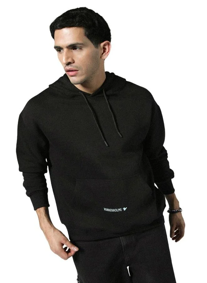Hubberholme Black Sweatshirt For Men