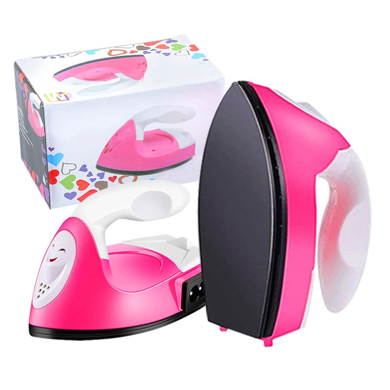 ACHENYUANYUAN ACHENYUANYUAN Mini Heat Press Small Iron Portable Heat Press Machine Mini Craft Iron with Charging Base Accessories for DIY TShirts Shoes Bag and Hats Heat Transfer Vinyl Projects 