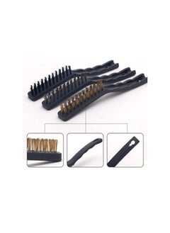 Generic Metal And Plastic Cleaning Brushes, Large Size 3 Pieces - Color may vary  - Image 2