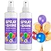 Berkland 2Pack Balloon Shine Spray for Latex Balloons 8 oz ea High Shine Balloon Spray Instant Gloss Finish for Balloon Arches Party Decorations Events Restores Faded Balloons Made in USA - Image 4