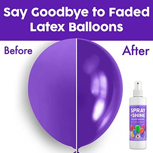 Berkland 2Pack Balloon Shine Spray for Latex Balloons 8 oz ea High Shine Balloon Spray Instant Gloss Finish for Balloon Arches Party Decorations Events Restores Faded Balloons Made in USA - Image 5