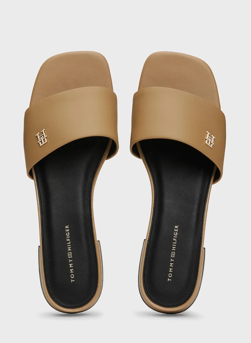 TOMMY HILFIGER Single Strap Low Heel Sandals
