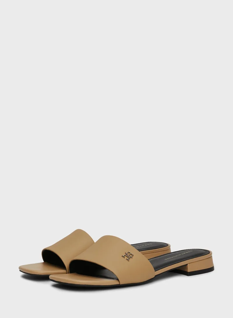 TOMMY HILFIGER Single Strap Low Heel Sandals