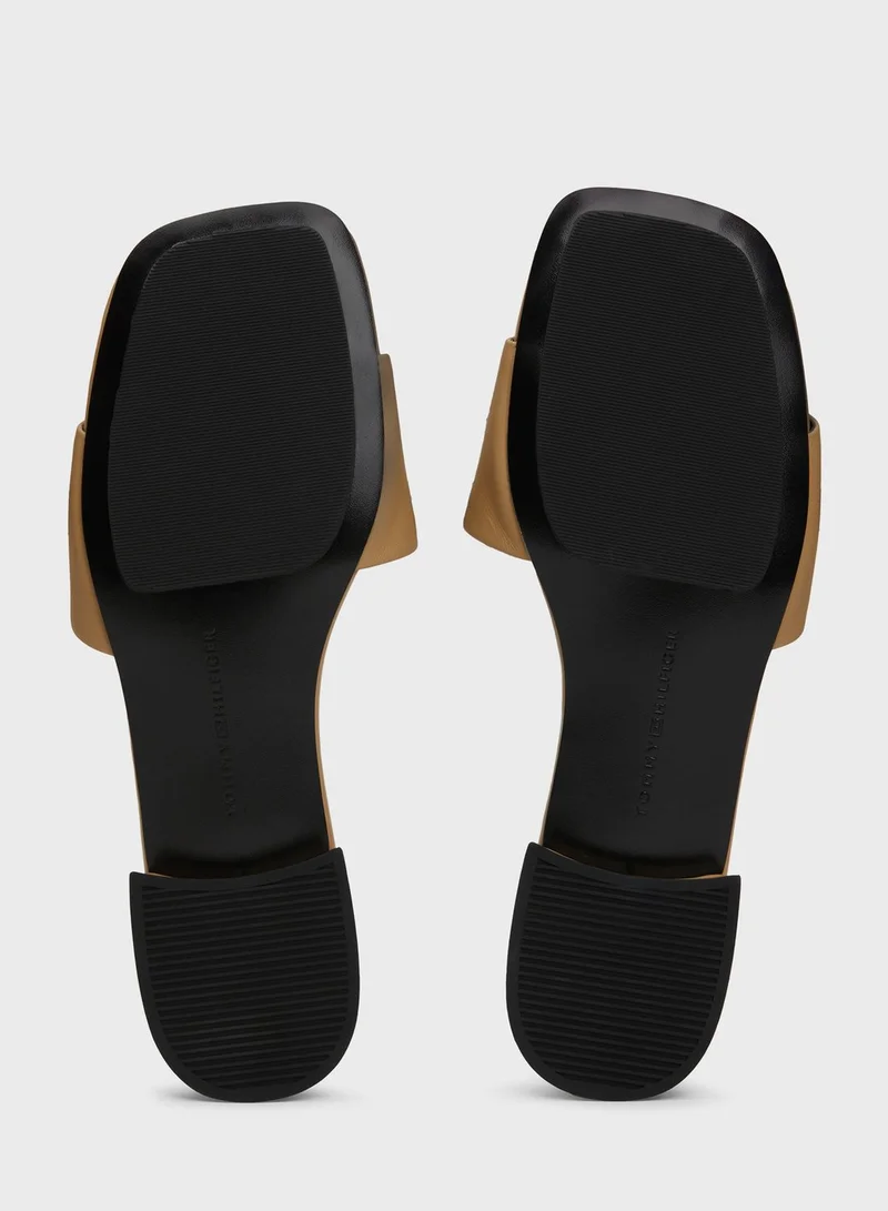 TOMMY HILFIGER Single Strap Low Heel Sandals