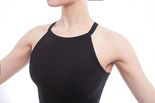 Dance Favourite Open Back Stretch Bodysuit for Women and Girls High Neck Criss Cross Ballet Gymnastics Yoga 002XL - Image 3