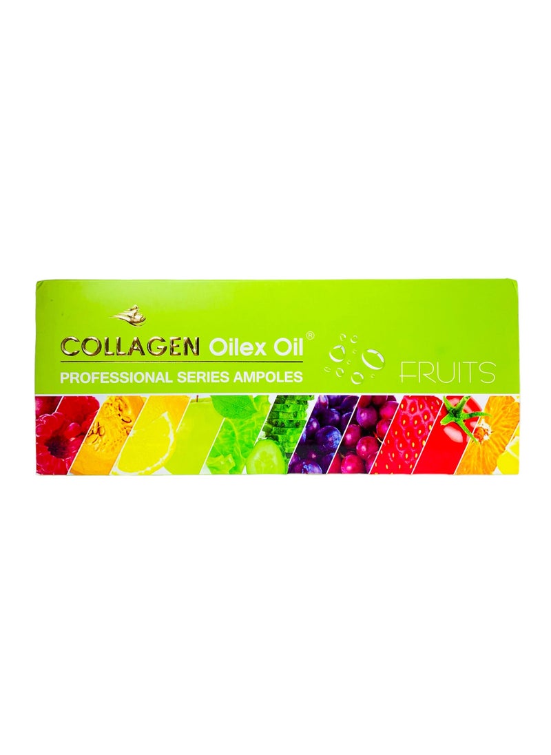 Oilex Oil - Collagen skin ampoules with fruits, a package of 5 ampoules - Image 1
