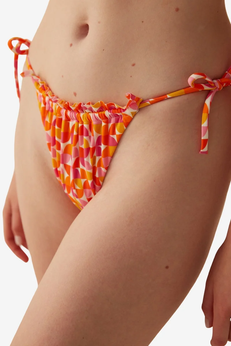 بنتي PENTI Retro Super Ruffle Detail Bikini Bottom