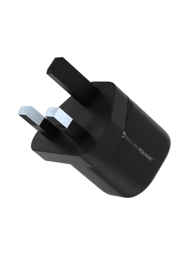 ROLLINGSQUARE Rolling Square GaN UK Plug Adapter 30W