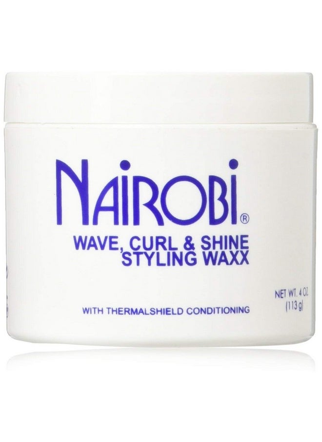 Nairobi Nairobi Wave Curl and Shine Styling Waxx, 4 Ounce  - Image 1