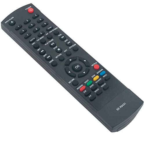 WINFLIKE New SE-R0431 Remote Control Fit for Toshiba DVD/VCR Player BDX2400 BDX2400KU BDX3400 BDX3400KU BDX5400 BDX5400KU BDX5400U BDX6400 BDX6400KU - Image 3