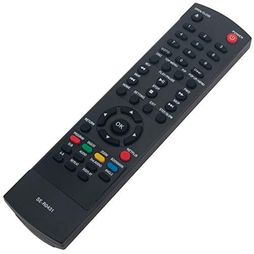 WINFLIKE New SE-R0431 Remote Control Fit for Toshiba DVD/VCR Player BDX2400 BDX2400KU BDX3400 BDX3400KU BDX5400 BDX5400KU BDX5400U BDX6400 BDX6400KU - Image 2