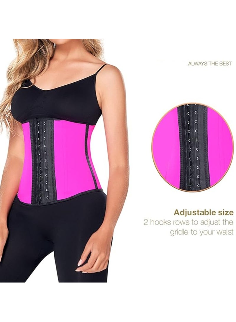 DubaiGallery Body Shaper Sweat Sauna Waistbelt, Adjustable Breasted Workout Fitness Waist Trainer, Women's Activewear - Image 2