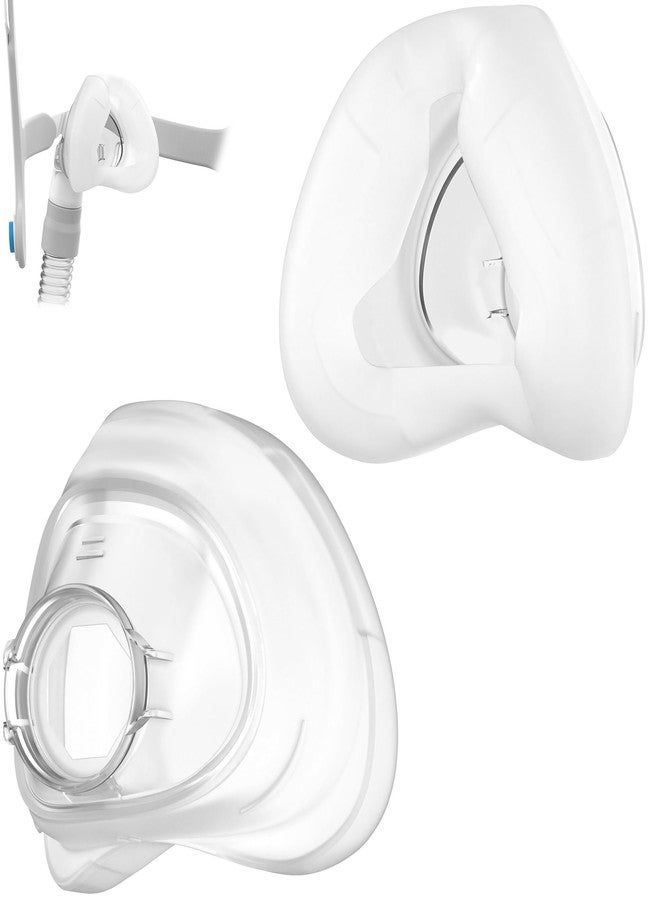 MEDICOLOR Nasal Cushion for AirFit N20, Soft Silicone Replacement Cushions(M) for N20 Frame(Only Cushions), Secure Fit & Comfort CPAP Supplies, 2PCS - Image 1