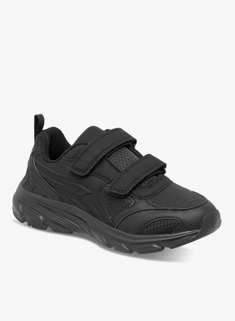 Dash Unisex Panelled School Shoes with Hook and Loop Closure