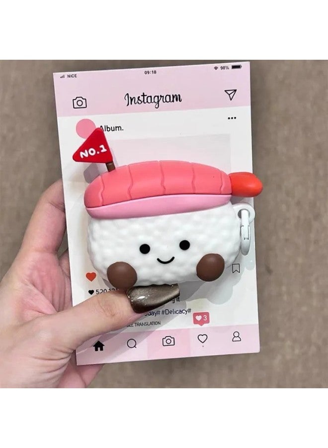 Loquat For HuaweiFreebuds6i Protective Cover Freeclip Ear Clip Pro3 Bluetooth 5 Earphone Case 4e Niche Se2-Color:Hollow Bread With Pendant-Model:For HuaweiFreebuds Se2 - Image 5