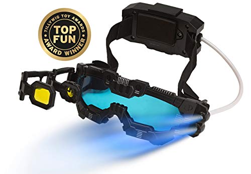 SpyX / Night Mission Goggles - Spy Kids Goggles Toy + LED Light Beams + Flip Out Scope. Adjustable Spy Lens/Glasses/Eyewear Toy Gadget for Junior Secret Agent Role Play in The Dark - Image 5