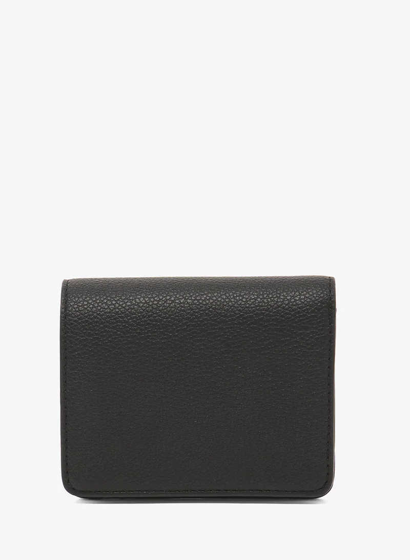 لوف موسكينو Logo bi fold wallet