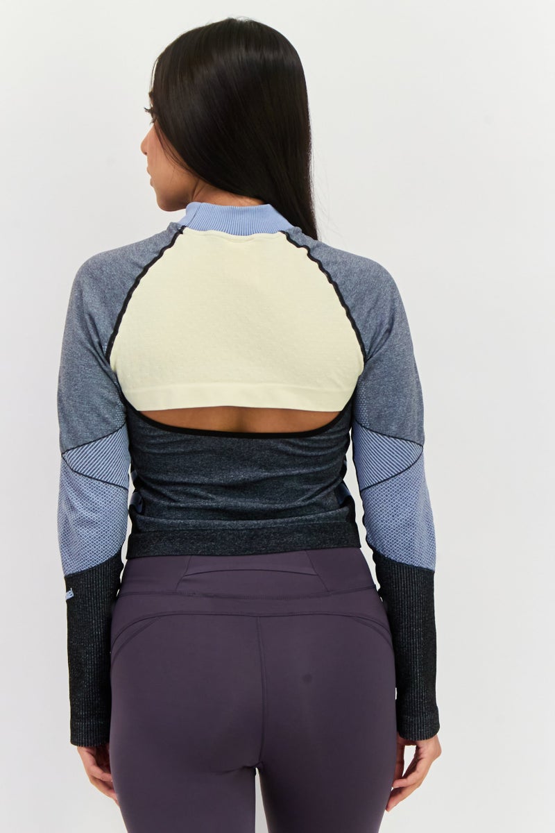 Hummel Women Sportswear Fit long Sleeve Outdoor Sweatshirt, Multicolor - Image 3