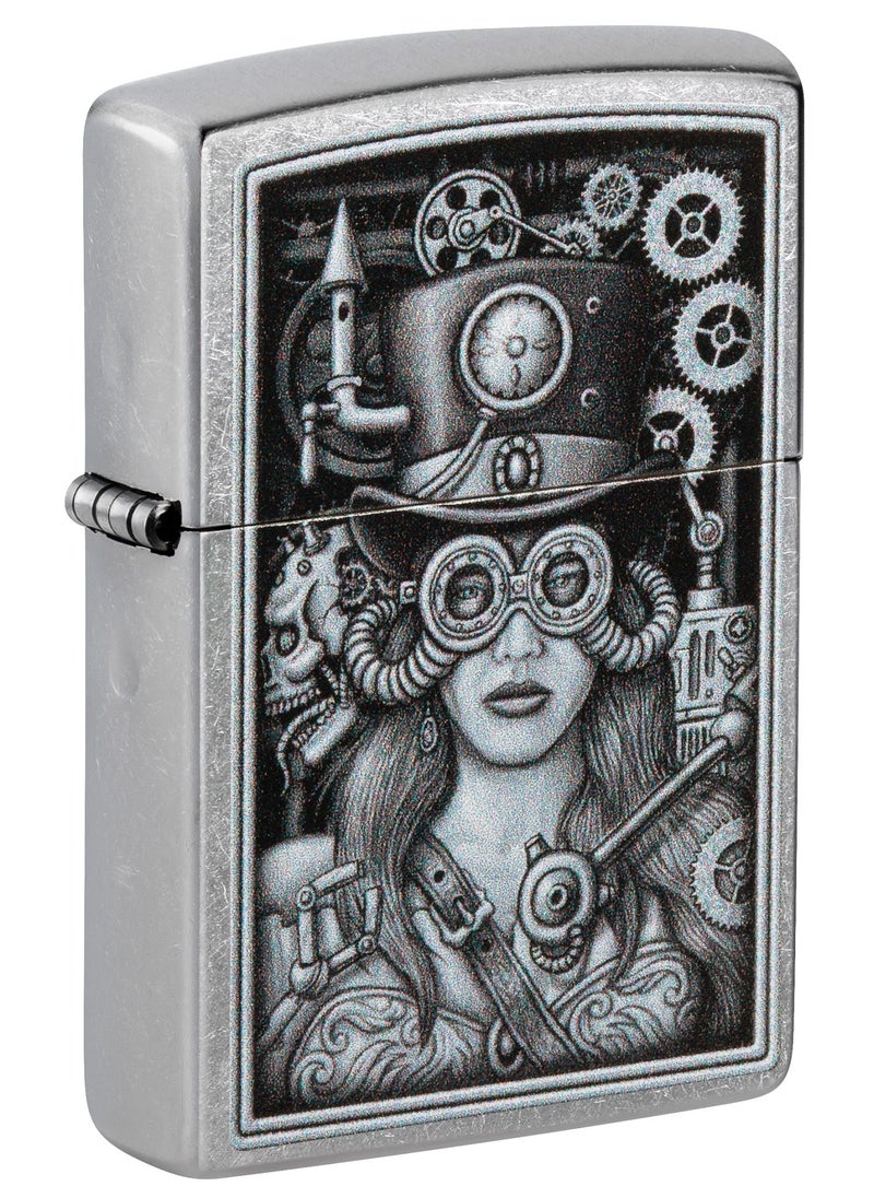 Zippo 48387 207 Steampunk Design Street Chrome Windproof Lighter - pzsku/ZF96A9CA39AF8616C60F0Z/45/_/1671083667/58113fe6-d421-4931-b7f9-88b9c8de7230