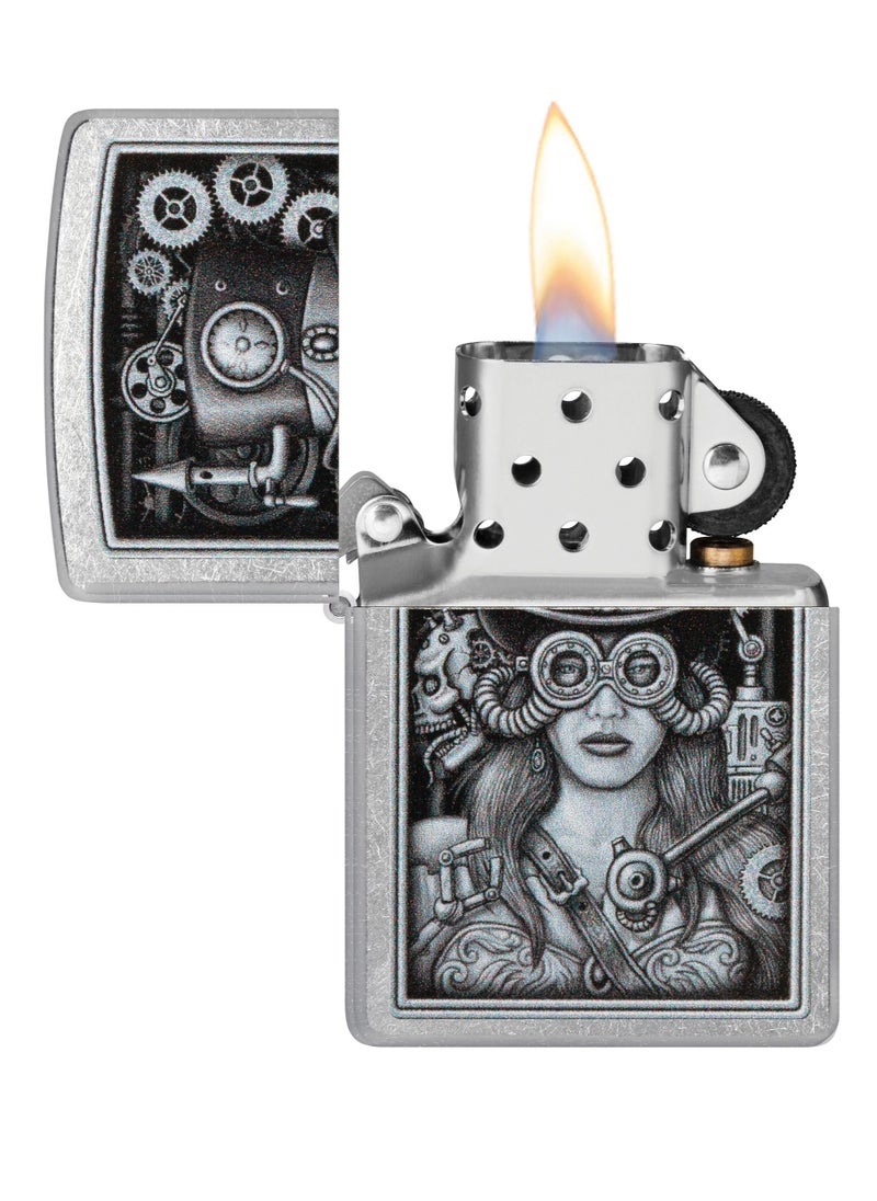 Zippo 48387 207 Steampunk Design Street Chrome Windproof Lighter - pzsku/ZF96A9CA39AF8616C60F0Z/45/_/1671083667/5d4dd57e-50b2-4e1a-a452-e3a8260225a1