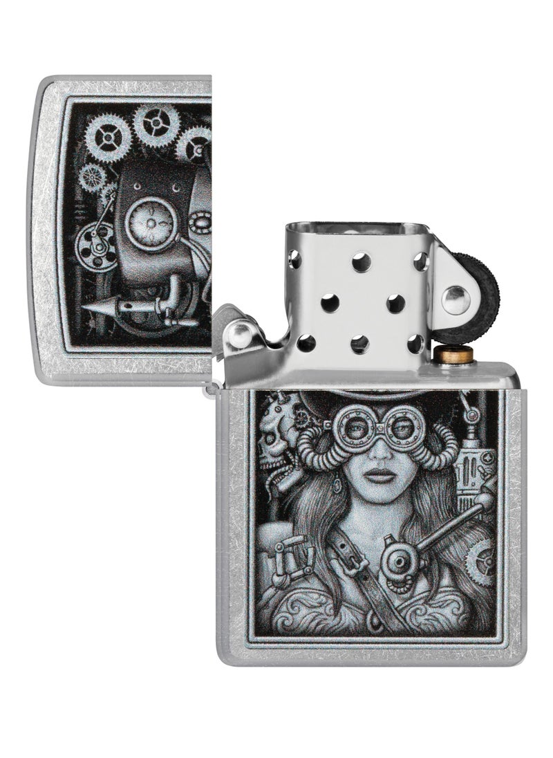 Zippo 48387 207 Steampunk Design Street Chrome Windproof Lighter - pzsku/ZF96A9CA39AF8616C60F0Z/45/_/1671083667/8c3eab0c-d1bf-4fb0-bd32-63314797aa4e