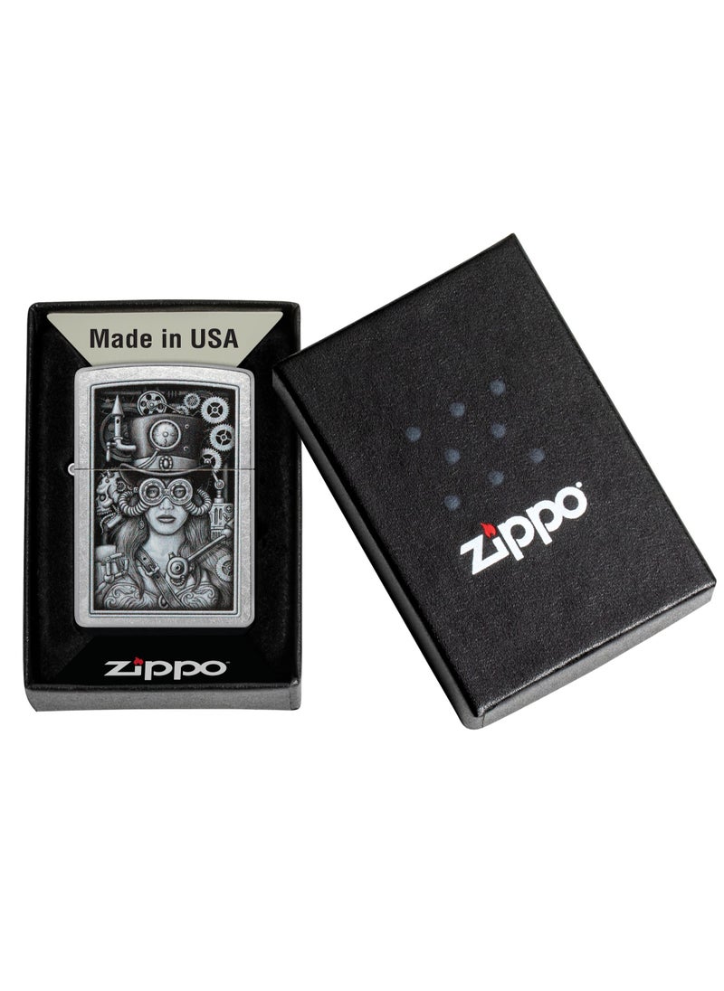 Zippo 48387 207 Steampunk Design Street Chrome Windproof Lighter - pzsku/ZF96A9CA39AF8616C60F0Z/45/_/1671083667/afefe106-38c5-4216-8123-b35bf547815f