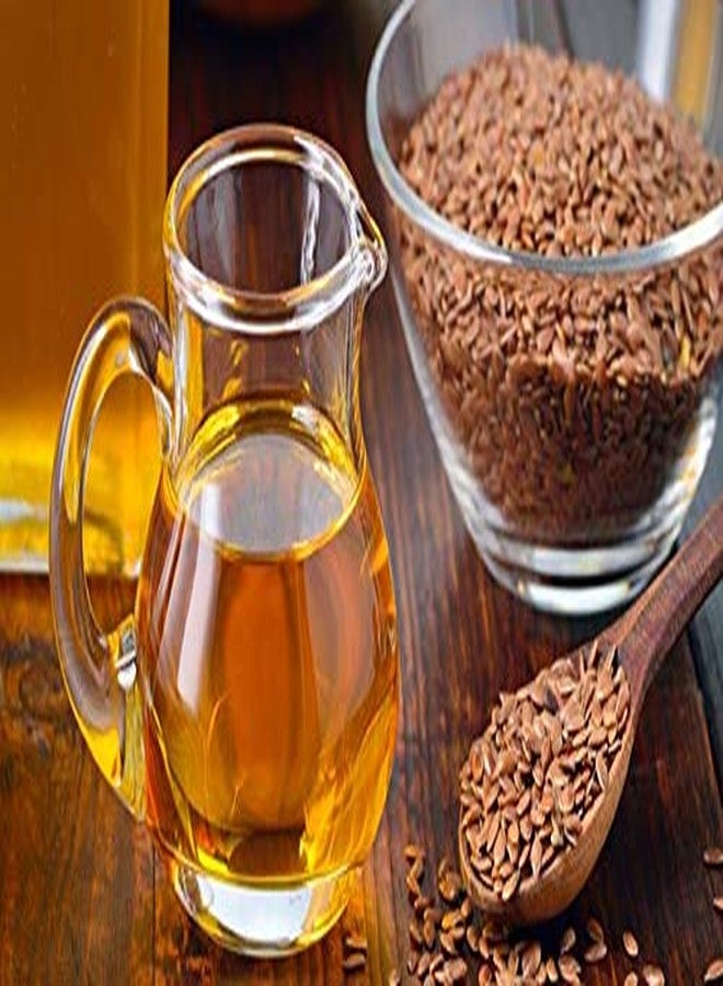 VedoMax Ultra Pure Cold Pressed Natural Virgin Flax Seed Oil | 100% Pure Cold Pressed Natural Virgin Flaxseed Oil |Alsi ka Tel| - (200 ML) - Image 5