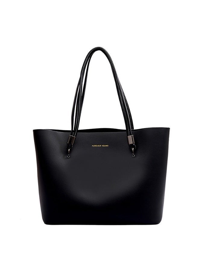 كيفية حقيبة كتف نسائية، حقيبة يد أنيقة جديدة ذات سعة كبيرة، حقيبة كتف محمولة كاجوال - Image 1