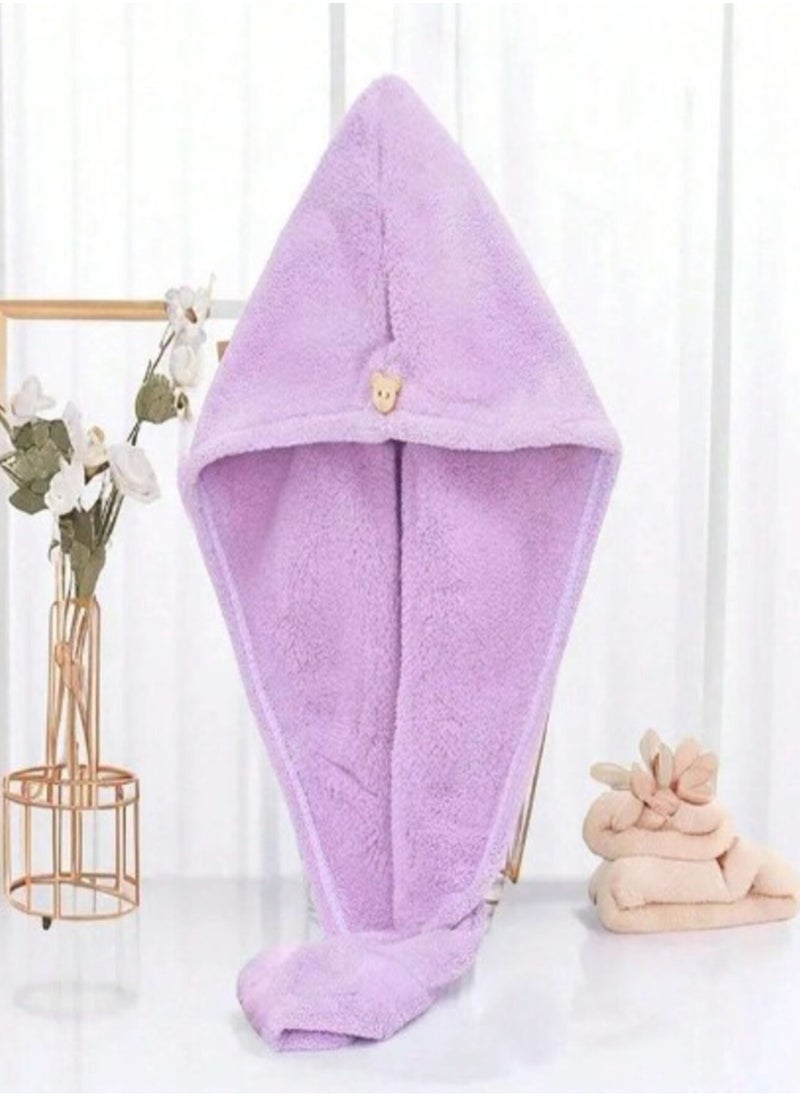 Shein 1pc Fiber Hair Towel Multicolor  - Image 3