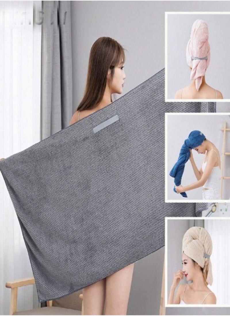 Shein 1pc Fiber Hair Towel Multicolor  - Image 4