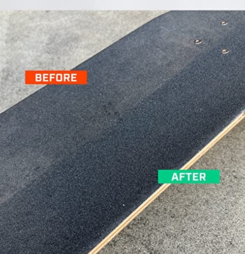 Fireball Grip Tape Cleaner for Skateboards - 2 x Skateboard Grip Gum Griptape Abrasive Cleaning Sticks - Rubber Grip Cleaner Skateboard Accessories for Boys & Girls - Image 2