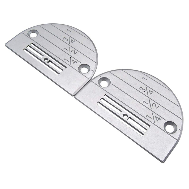 CKPSMS Brand INDUSTRIAL SEWING MACHINE NEEDLE PLATE 147150LGW LIGHT TO MEDIUM compatible with JUKI BROTHER 2 PCS