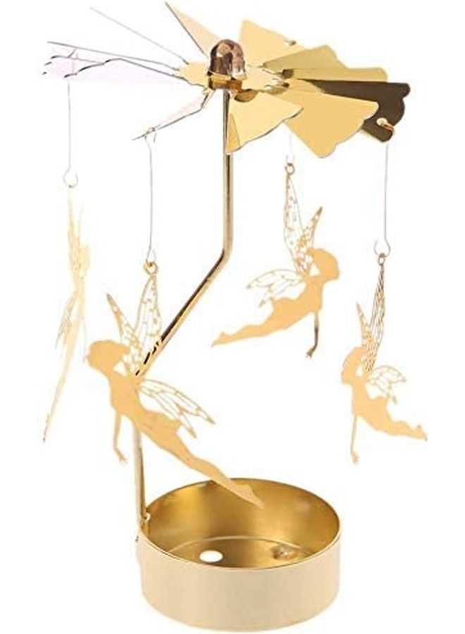 نيبمينينت Metal Spinning Candle Holder Gold One Size