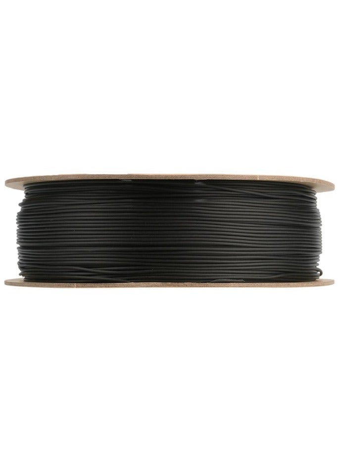 eSUN eSUN PLA-LW PLA 3D Printer Filament, 1.75mm 1KG Spool Lightweight Strong Paint Adhesion Foaming PLA Filament for 3D Printers 3D Printed Airplane, Black - Image 3