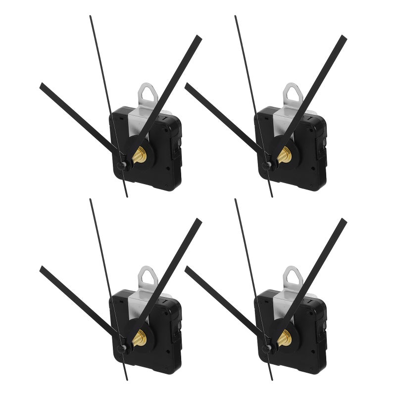 4 Sets Silent Quartz Shaft Clock Movement Kit: 22mm Shaft With Unique Hands - Diy Wall Clocks Mechanism Repair Parts - Image 5