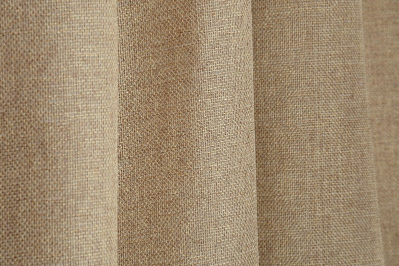 FRESH FROM LOOM Unstiched Jute Plain Solid Cloth - Rich Fabric for Sofa, Cushion, Table, Curtain - Beige (79 x 55 Inch/200 x 140 Cm - 2 Meter) - Image 3