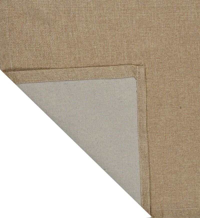 FRESH FROM LOOM Unstiched Jute Plain Solid Cloth - Rich Fabric for Sofa, Cushion, Table, Curtain - Beige (79 x 55 Inch/200 x 140 Cm - 2 Meter) - Image 4