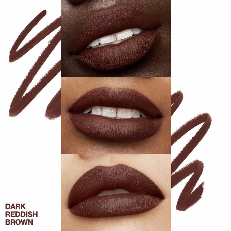 Smashbox Be Legendary Line & Prime Lip Liner Pencil | Creamy, Long Lasting, Precise Lip Liner Pencil for Shaping & Sculpting Lips, 0.04 Ounce, Dark Reddish Brown - Image 2