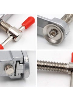 MUDUOBAN Mini Table Vise Clamp Small Bench Vice For Small Work Hobby Jewelry DIY Craft Repair Tool Portable Work Table Bench Vise Tool Vice  - Image 5