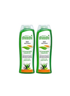dhathri Dheedhi Daily Herbal Shampoo ; Mild Shampoo For Daily Use ; Helps To Restore Natural Shine And Strength Of Hair ; 100Ml ; Pack Of 2  - Image 2