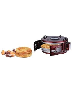 Generic Round Toaster Oven for Home – Multifunction Electric Oven for Roasting, Baking, Broiling, Cake Making | Compact Countertop Toaster Oven with Timer & Temperature Control  - Image 2
