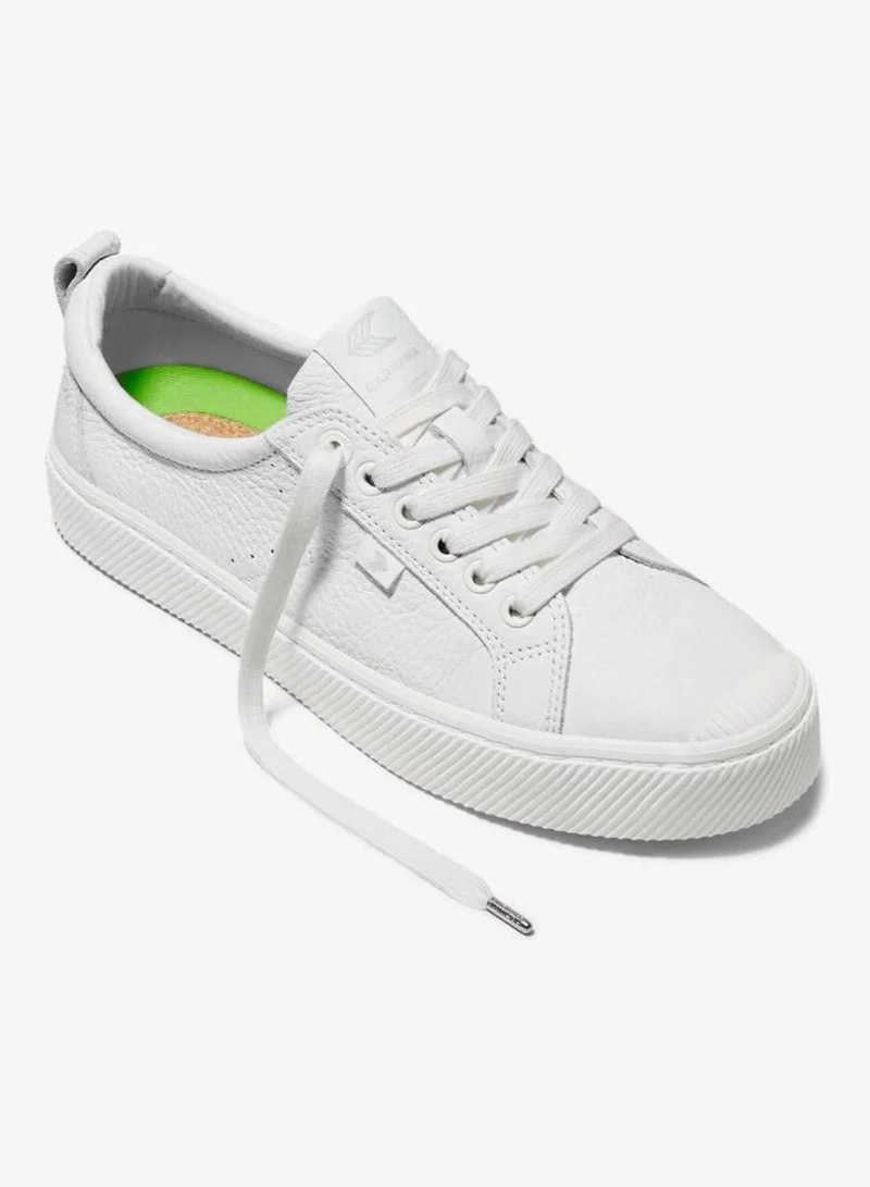 كاريوما OCA Low White Premium Leather Sneaker