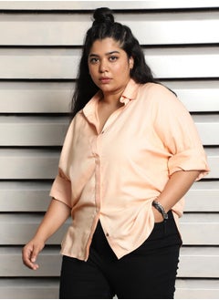 HIGH STAR Women Orange Shirts  - Image 3