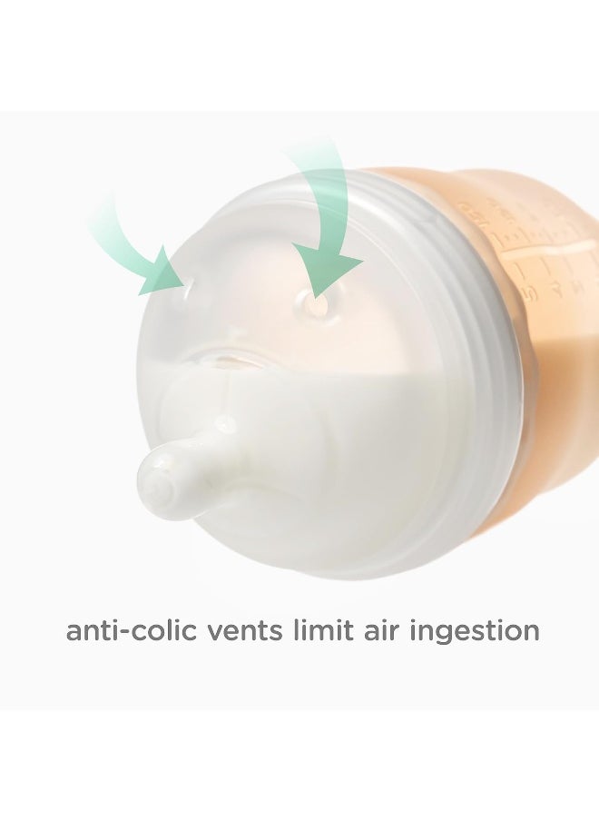 Olababy Olababy Gentle Bottle Silicone Replacement Nipple 2 Pack (6+ Months/Fast Flow)  - Image 4