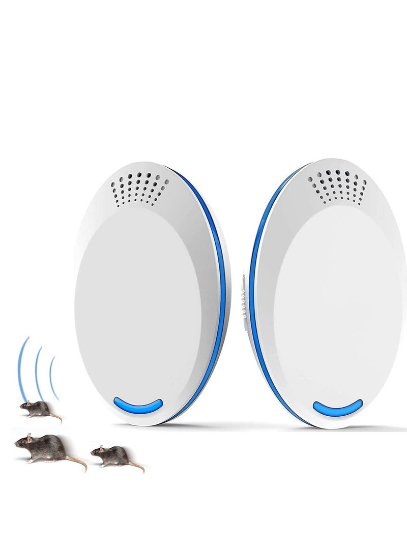 SYOSI - Ultrasonic Pest Repeller Plug in Electronic Insect Control Defender 2Pack Roach Bed Bug Mouse Rodent Mosquito Killer Indoor - Image 1
