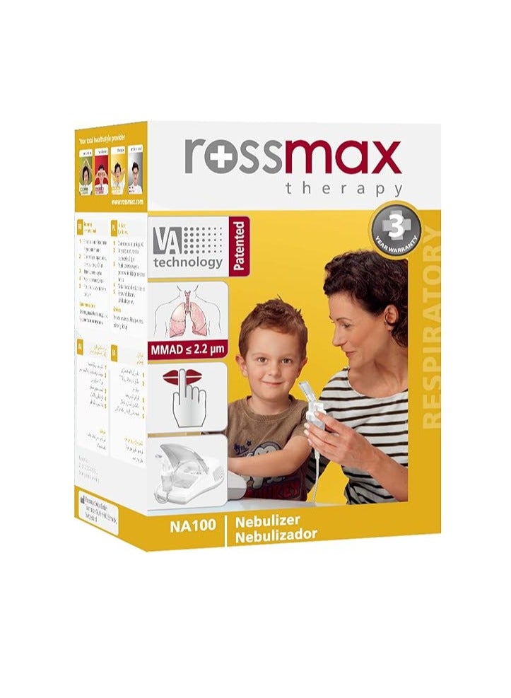 Rossmax NA100 Piston Nebulizer – Compact & Efficient Inhalation Therapy Device for Daily Respiratory Care - Image 1