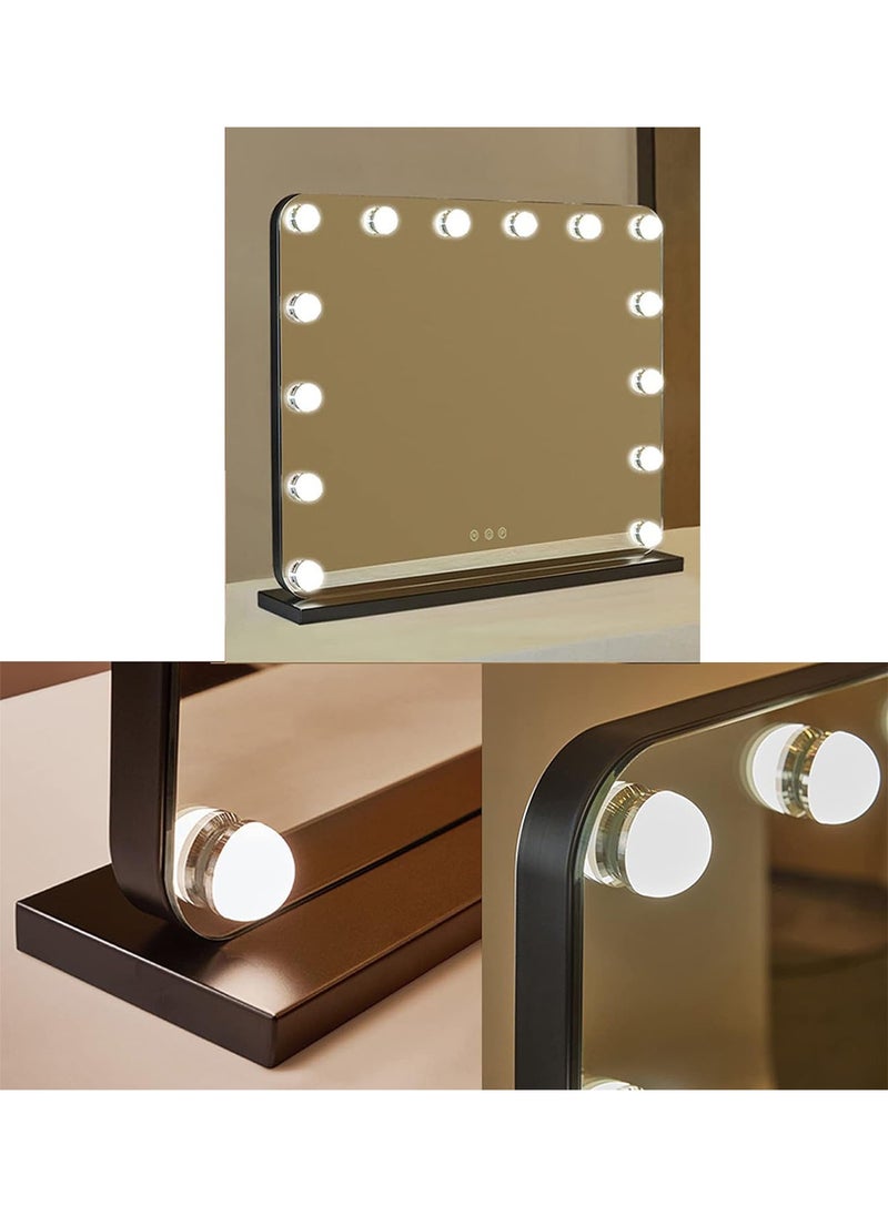 LIMOS - Hollywood Vanity Mirror with Dimmable 11 LED Bulbs 3 Color Modes and Touch Control - Image 1